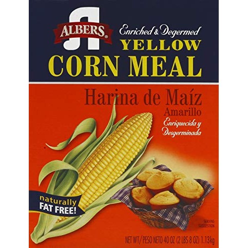 Albers Yellow Corn Meal, 40-Ounce Boxes Pack Of 2