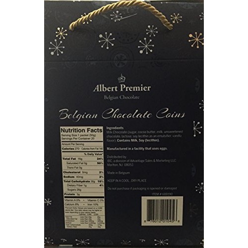Blegian Chocolate Coins 20 Nets