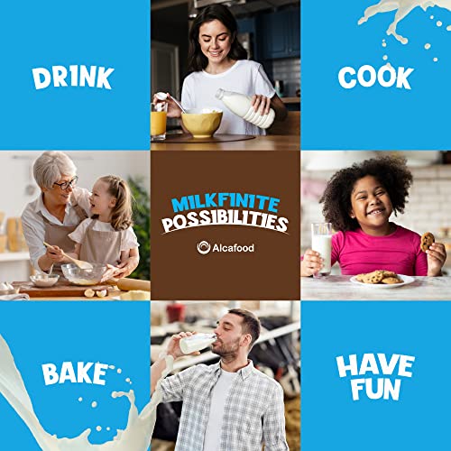 Alcafood Instant Dry Milk – Premium 26 Oz Non-Fat Powdered Milk