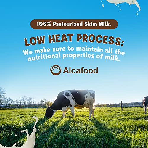 Alcafood Instant Dry Milk – Premium 26 Oz Non-Fat Powdered Milk