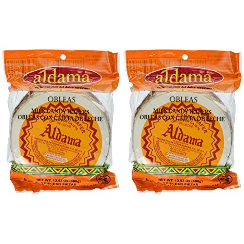 Aldama Oblea Grande Milk Candy Dulce De Leche Mexican Candy 10 B