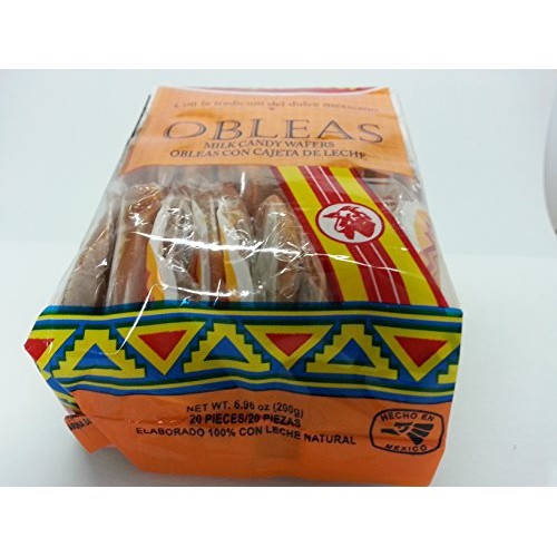 Aldama Mini Obleas Con Cajeta Milk Candy Waffles 60 Pcs