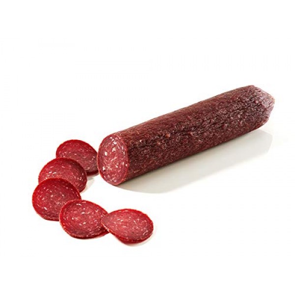 Uncured All Natural Authentic Beef Dry Salami 2 Units 7Oz. Each