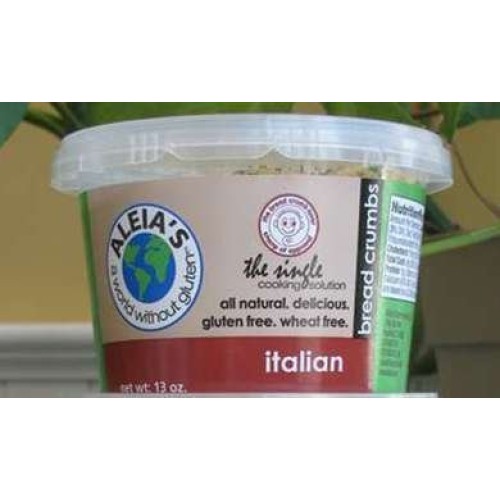 Aleias Gluten Free Foods Bread Curmbs, Italian, Gf, 13-Ounce P