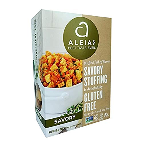 Aleias Gluten Free Foods Gluten Free Savory Stuffing Mix, 10 Oz