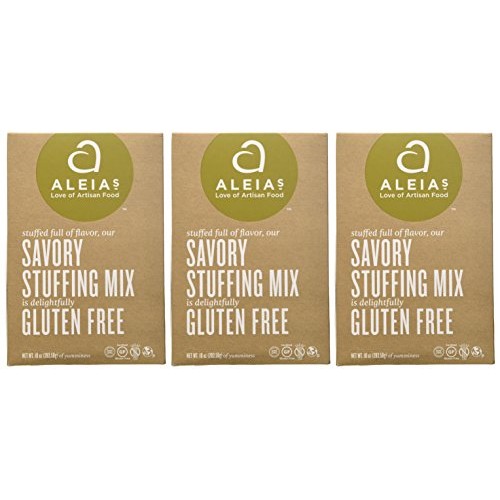 Aleias Gluten Free Foods Stuffing Mix, Savory, Gf, 10-Ounce Pa
