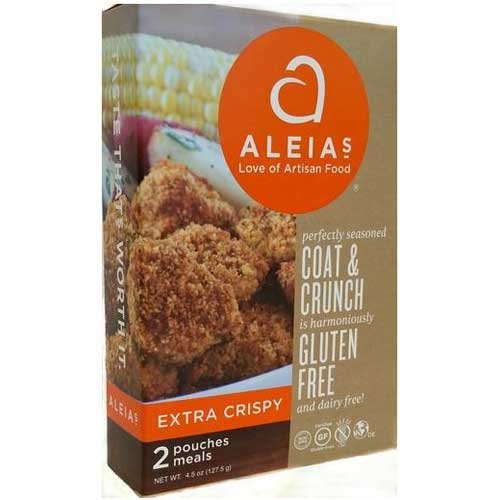 Aleias Extra Crispy Coat And Crunch Bread Crumb, 4.5 Ounce - 8 P