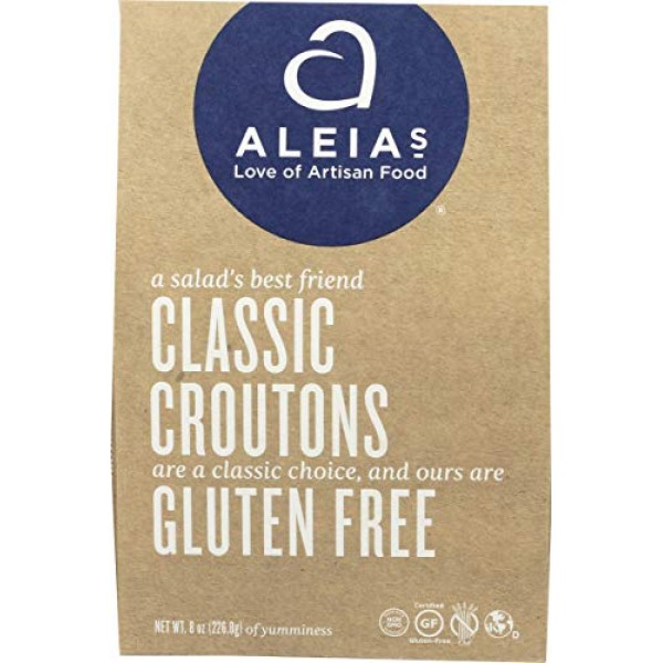 Aleias Crouton Gluten Free Classic 8 Oz Pack Of 6