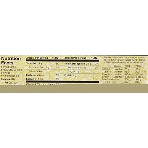 Alessi Sesame Breadsticks - 4.4 Oz - 12 Pk