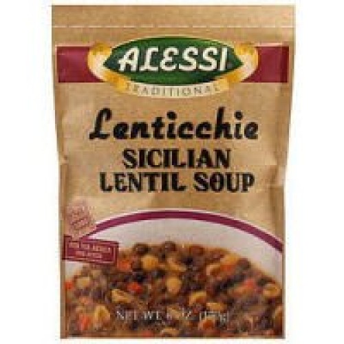 Alessi Lenticchie Sicilian Lentil Soup, 6 Oz