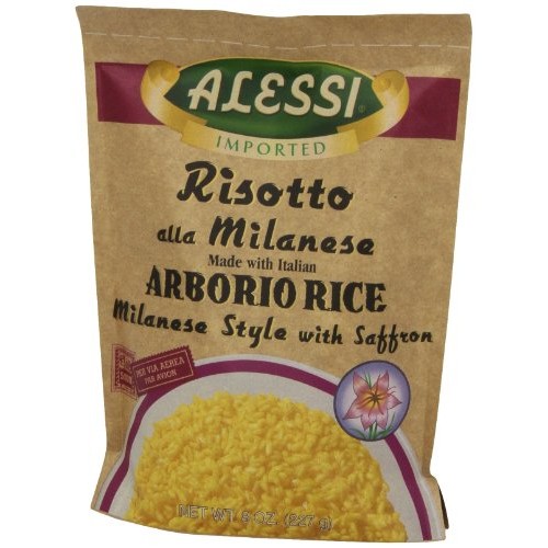 Alessi Arborio Rice With Saffron Milanese Style 8 Oz