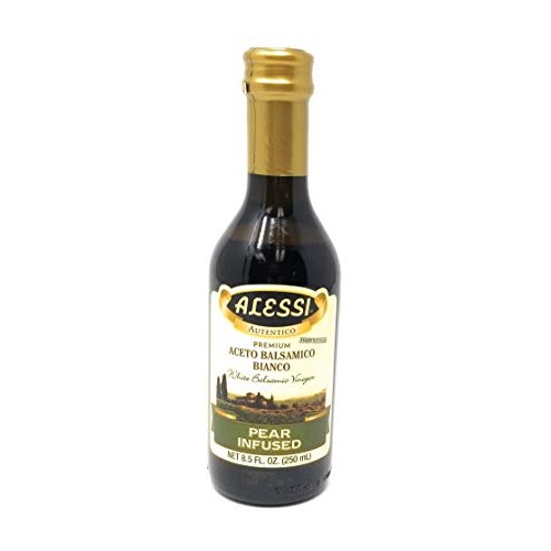 Alessi Pear Infused White Balsamic Vinegar 8.5Oz Pack Of 2