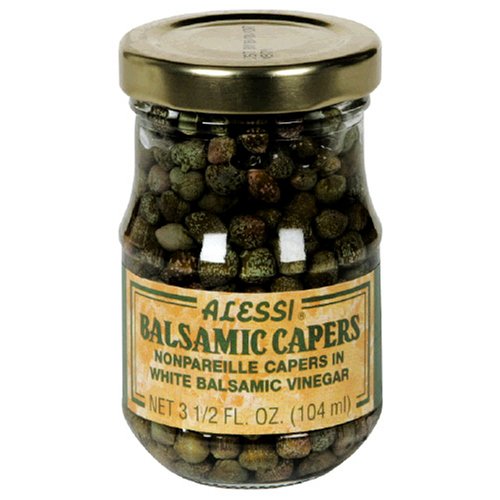 Alessi Capers In Balsmic Vinegar, 3.5 Oz