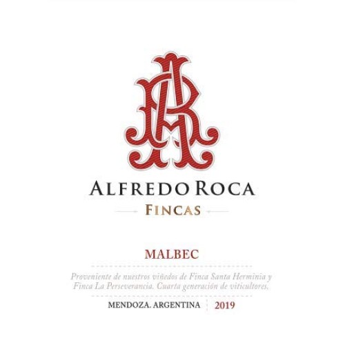 Red Wine Alfredo Roca Fincas Malbec, Mendoza, Argentina