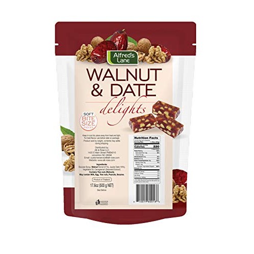 Alfreds Lane Walnut &Amp; Date Delights 17.6 Oz, 1 Bag
