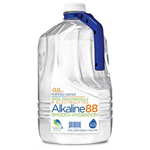 Alkaline88 Purified Ionized Water with Himalayan Minerals & Elec...