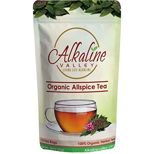 Allspice Tea Organic - 100% Alkaline - 15 Unbleached/Chemical-Fr