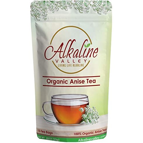 Anise Tea - 100% Organic And Alkaline - 15 Unbleached/Chemical-F