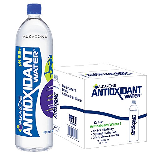 Alkazone Antioxidant Alkaline Bottled Water, Enhanced With Antio