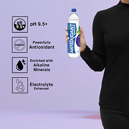 Alkazone Antioxidant Alkaline Bottled Water L Enhanced With Anti