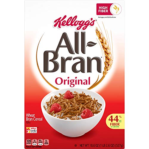Kelloggs All-Bran, Breakfast Cereal, Original Wheat Bran, Excel