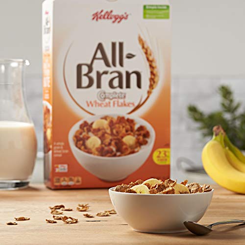 Kelloggs All-Bran Complete Wheat Flakes, Breakfast Cereal, Exce