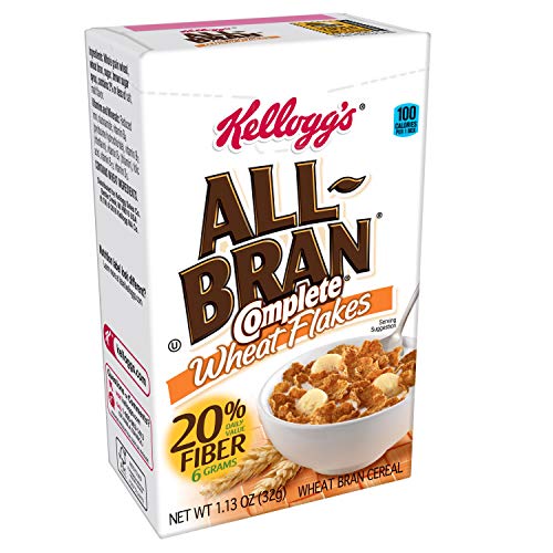 Kelloggs All-Bran Complete Wheat Flakes, Breakfast Cereal, Exce