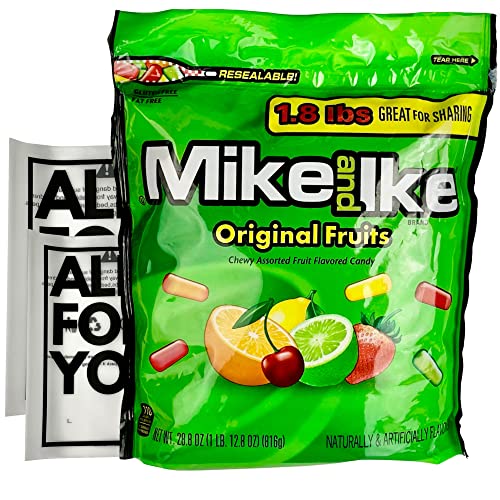 Mike and Ike Original Candy - 1.8 lbs 1 pack - Chewy Bulk Movi...