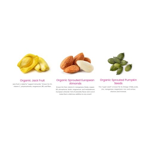 All-In Nutritionals The Ultimate Snack Mix,11 Fruits, Berries, N...