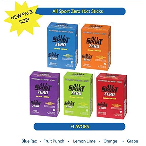 All Sport Zero Sticks, Low Calorie, ZERO Sugar, Electrolyte Spor...