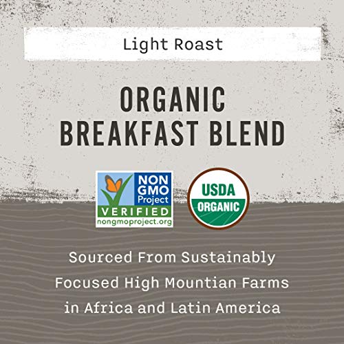 Allegro Coffee Organic Breakfast Blend Whole Bean Coffee, 12 Oz