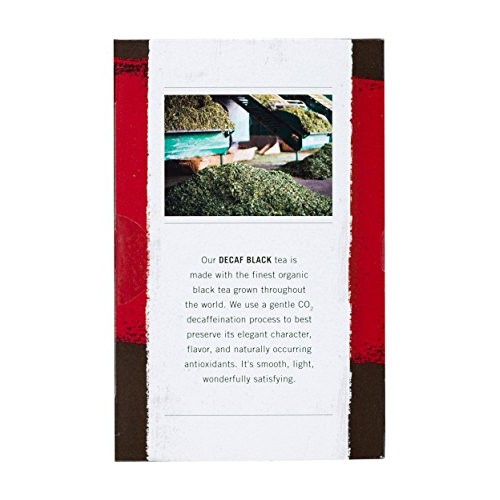 Allegro Tea, Organic Decaf Black Tea Bags, 20 Ct