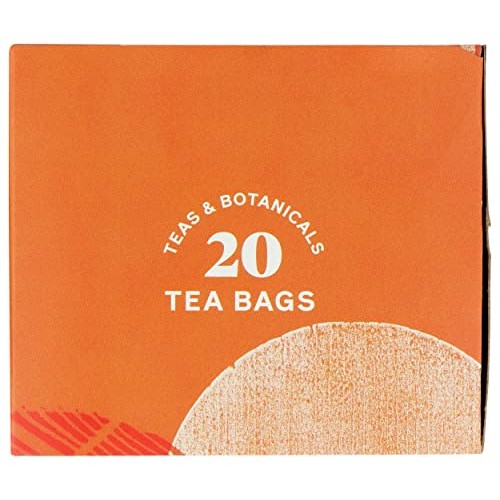 Allegro Tea, Organic Ginger Peach Black Tea Bags, 20 ct