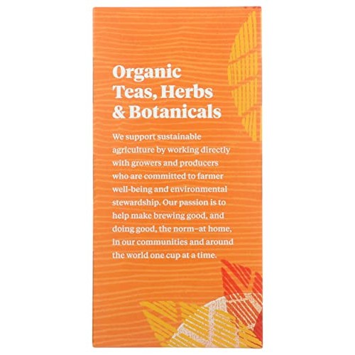 Allegro Tea, Organic Ginger Peach Black Tea Bags, 20 ct