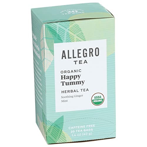 Allegro Tea, Organic Happy Tummy Tea Bags, 20 ct Allegro Tea, Organic Happy Tummy Tea Bags, 20 ct