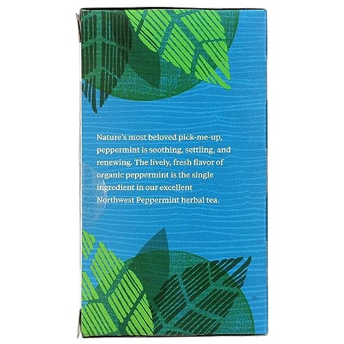 Allegro Tea, Organic Northwest Peppermint Tea Bags, 20 ct