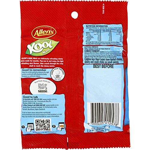 Allens Kool Mints 150g Made in Australia