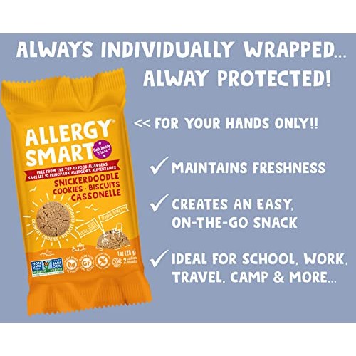 Allergy Smart Crunchy SNICKERDOODLE Chocolate Vegan Cookies | Gl...