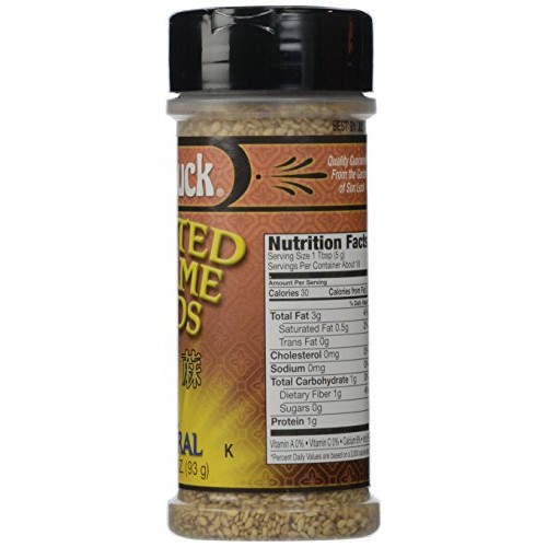 Sun Luck Toasted Sesame Seeds, 3.25 Ounce