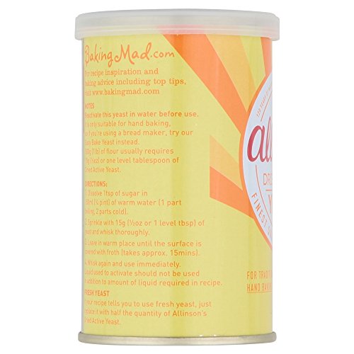 Allinson Dried Active Baking Yeast 125G