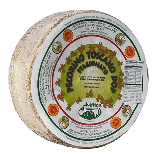 Pecorino Toscano Stagionato Dop Cheese Aged 120 Days 5 Pound Pecorino Toscano Stagionato Dop Cheese Aged 120 Days 5 Pound