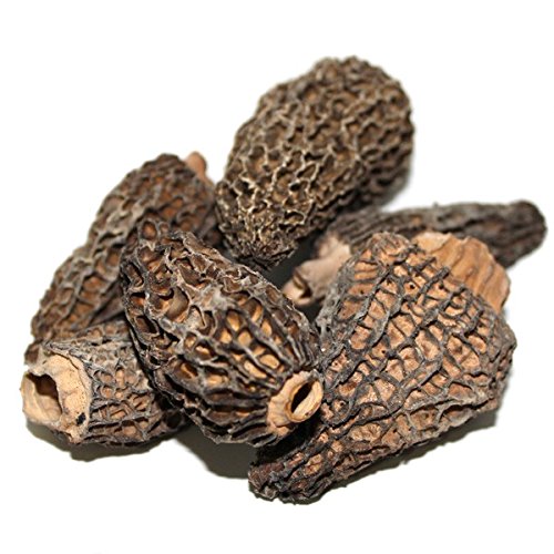Alma Gourmet Wild Morel Mushrooms Whole Dried 4 Ounce