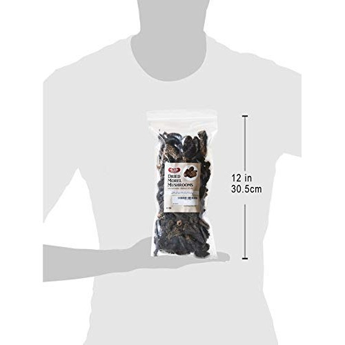Alma Gourmet Wild Morel Mushrooms Whole Dried 4 Ounce
