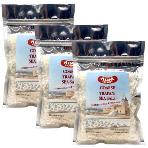 Sea Salt Coarse from Trapani, Sicily | Alma Gourmet | All Natura...