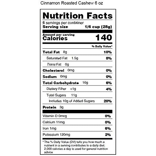 Almond Brothers Cinnamon Roasted Cashew