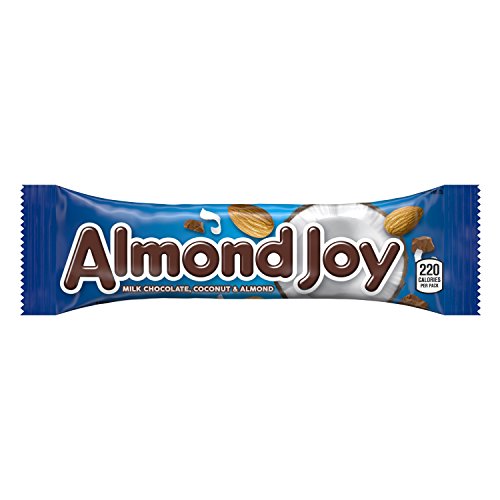 Almond Joy Chocolate Coconut Candy Bar Pack Of 36, Multicolore