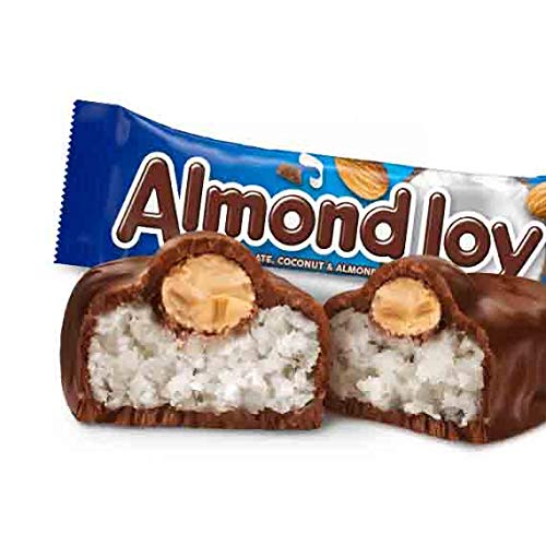 Almond Joy Chocolate Coconut Candy Bar Pack Of 36, Multicolore