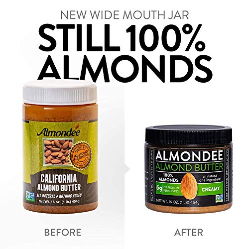 Almondee California Almond Butter - 16 Ounce Jar 2 Pack