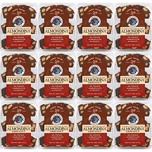 Almondina Biscuits, Choconut, 4 Ounce, 12 Pack