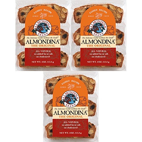 Almondina Biscuits, Original, 4 Ounce, 3 Pack